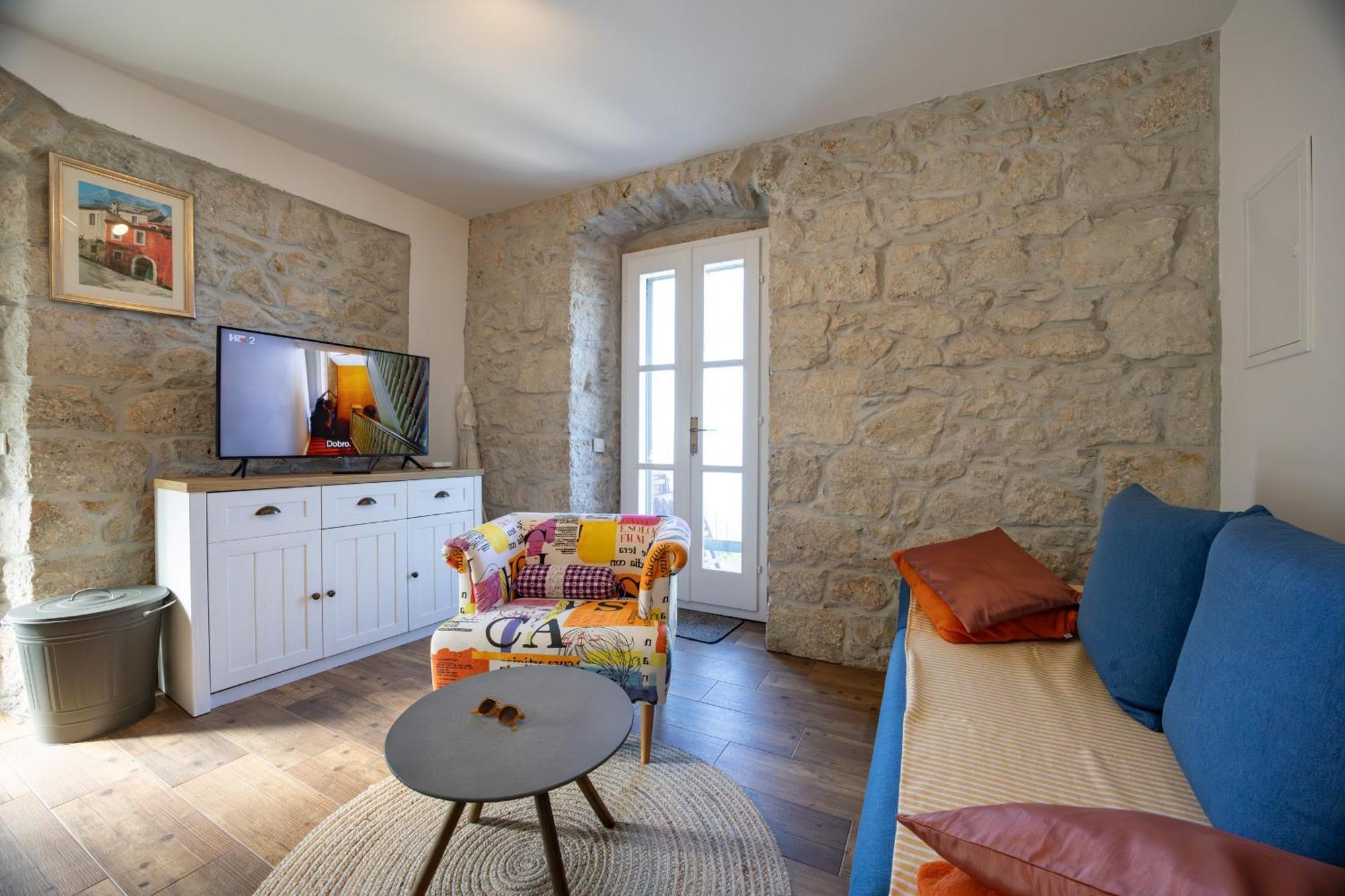 Stone House Kurtic Stara Podgora别墅 外观 照片