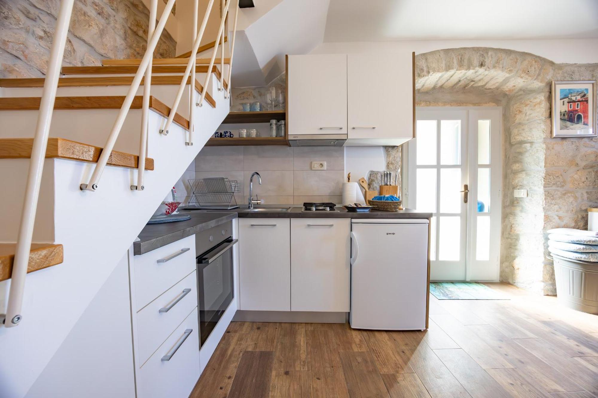 Stone House Kurtic Stara Podgora别墅 外观 照片