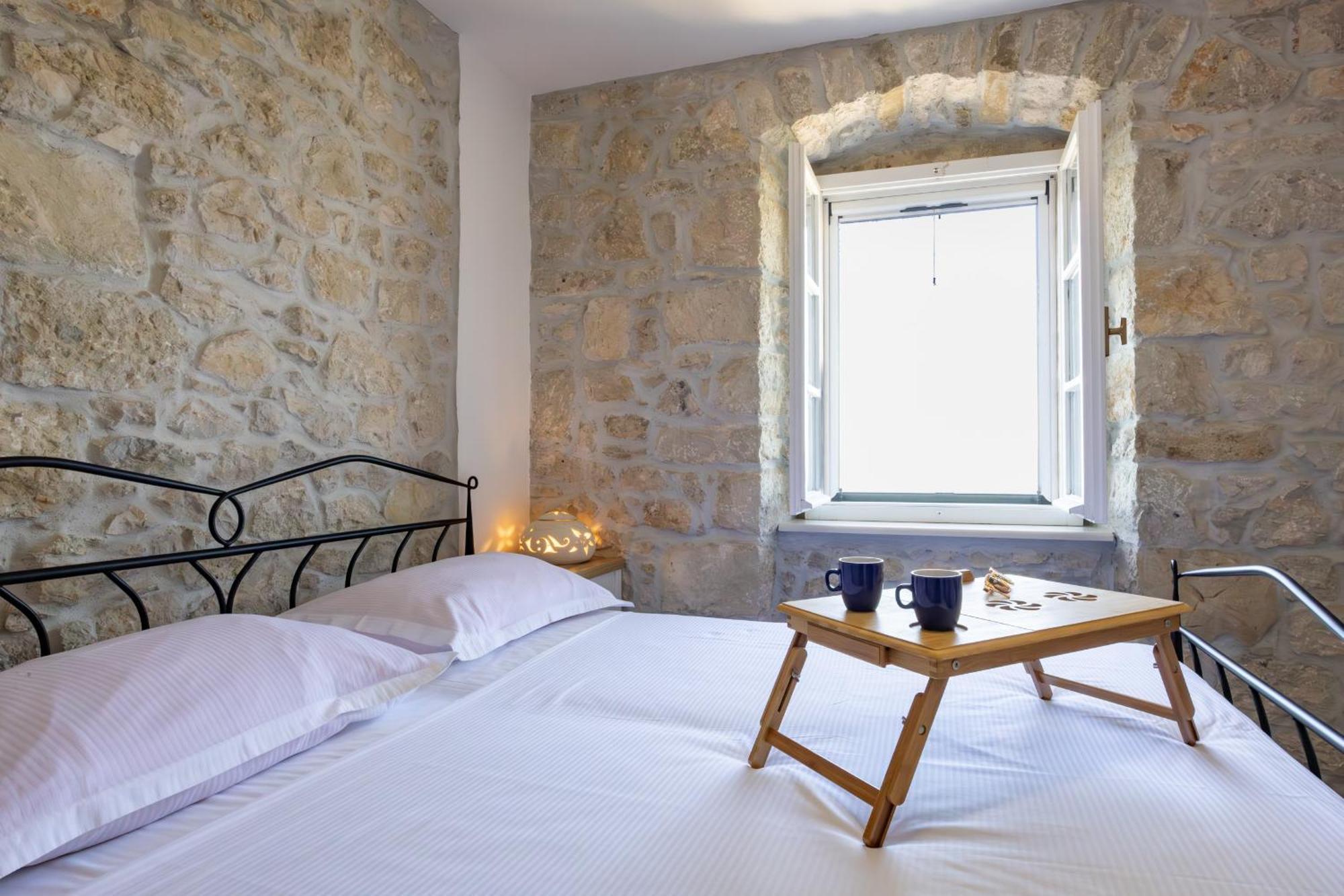 Stone House Kurtic Stara Podgora别墅 外观 照片